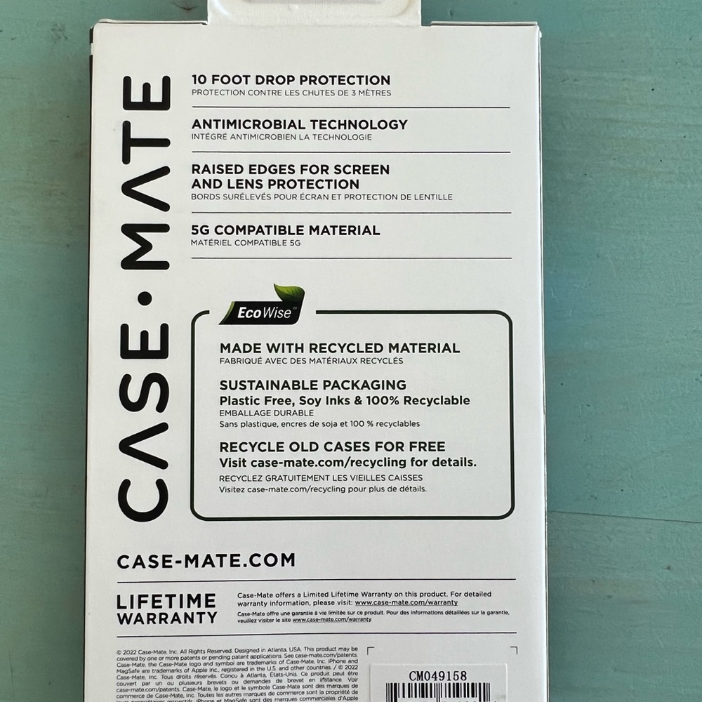 Brand new Case-Mate iPhone 13/14 phone case.